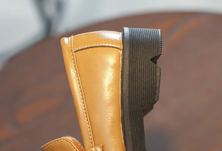 AFDSWG обувь из искусственной кожи черного цвета; детская обувь; обувь принцессы для девочек; обувь для мальчиков; детская кожаная обувь