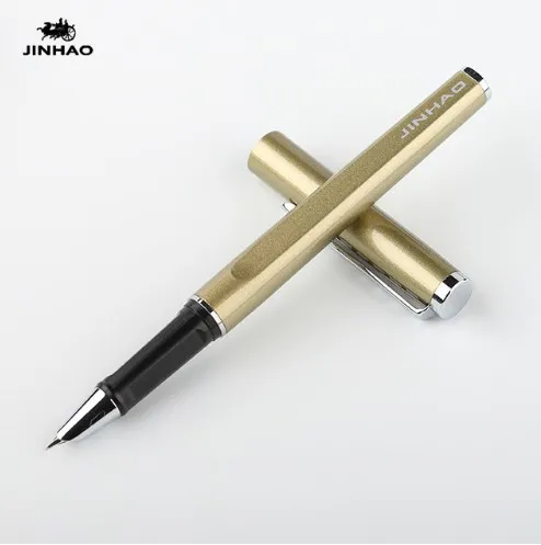 E Акция Jinhao 699 Модная красочная 0,38 мм металлическая авторучка дополнительный тонкий наконечник чернильные ручки для рождественского подарка - Цвет: E