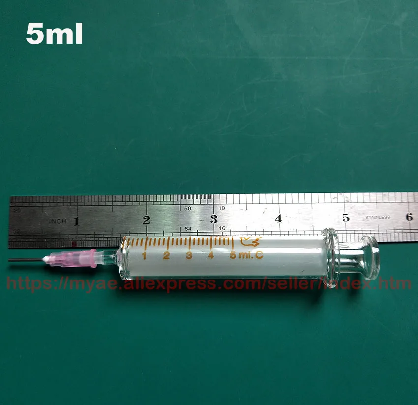 Шприц для стеклянного инжектора диспенсер с чернилами химиотерапия удержания