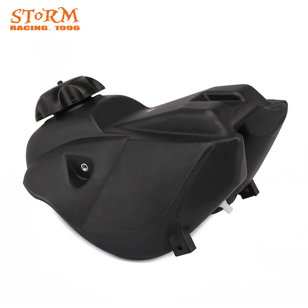 Мотоцикл черный Топливный бак газа с Petcock & Cap для Kawasaki Suzuki KLX110 02 08 KX65 00 RM65 DRZ110 03 05 150CC