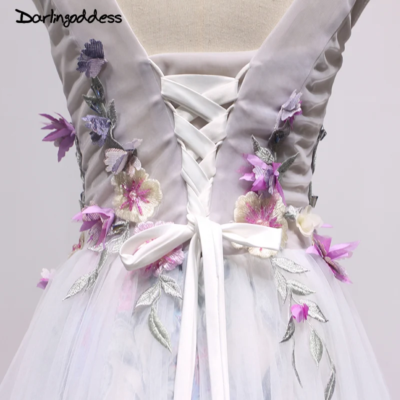 Robe de Soiree/длинное вечернее платье в пол серое с v образным вырезом сексуальные