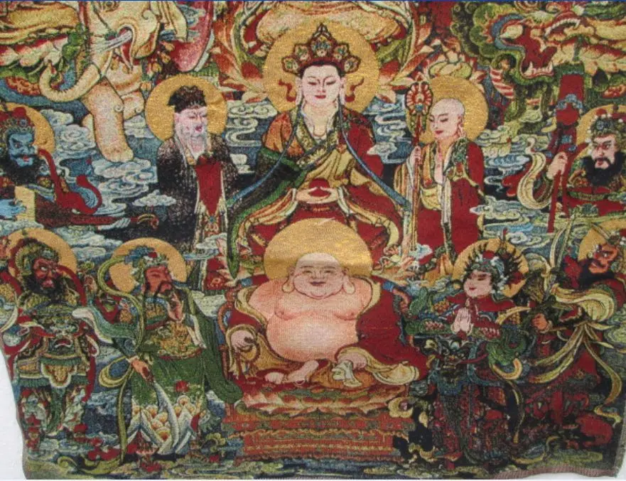 Тибет Nepal thangka tara статуя Будды Guan Yin Exorcism мир богатство/4 | Дом и сад