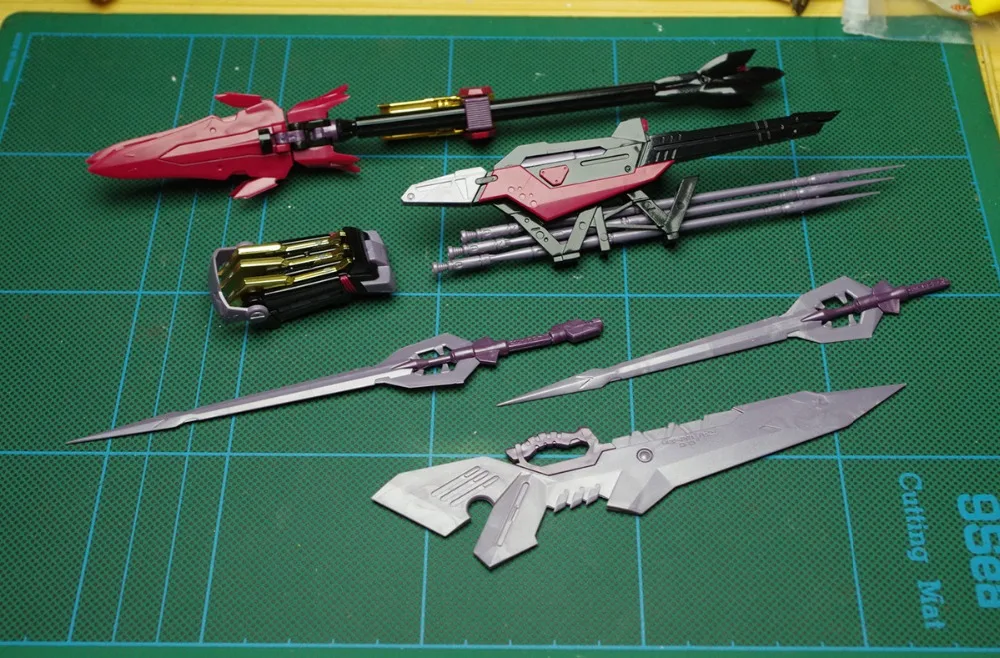 Модель daban Gundam, модель 1:100 MG MB style 8804, заблудшая Золотая оправа Amatu Mina Gundam DD057