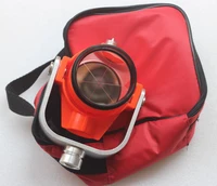 new red single prism wbag for total stations surveying