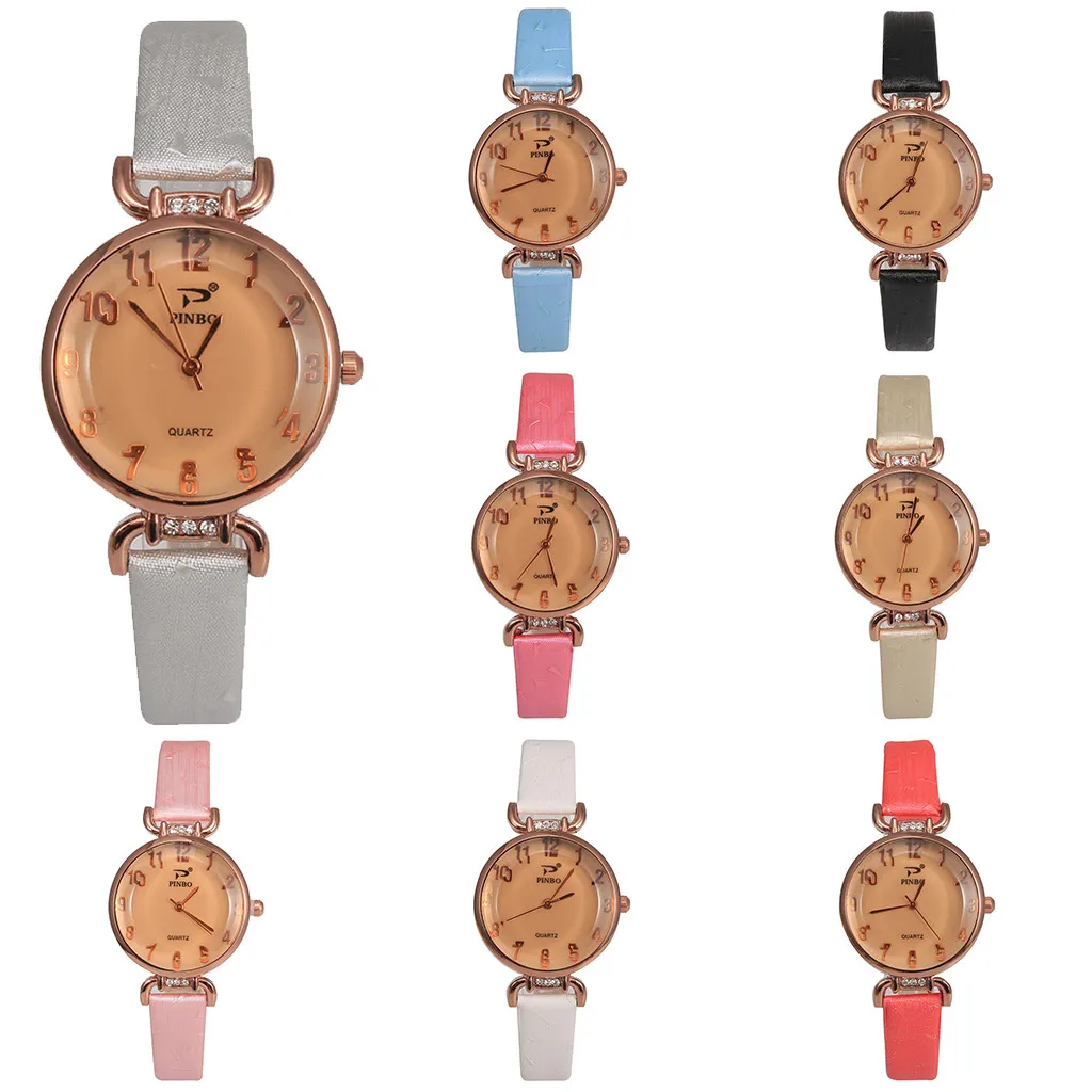 Luxury Watch Women Student Casual Simple Small Fresh Waterproof Fashion Quartz bayan kol saati reloj mujer #10 | Наручные часы