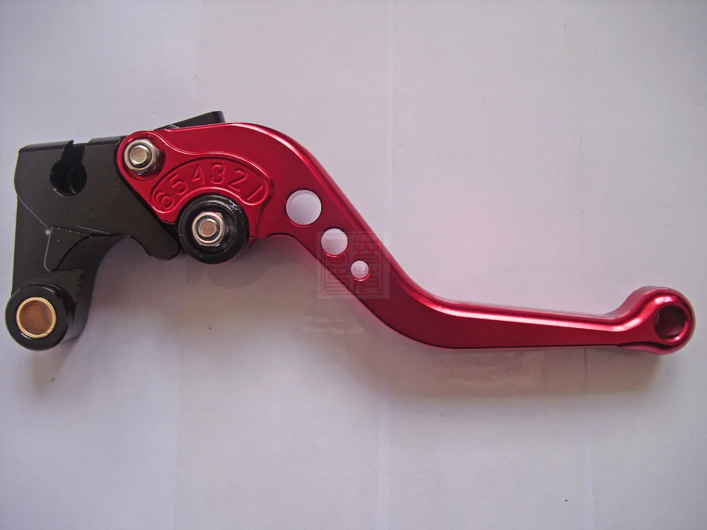 Новинка рычаги тормоза и сцепления для мотоцикла с ЧПУ красного цвета Yamaha FZ1 Fazer