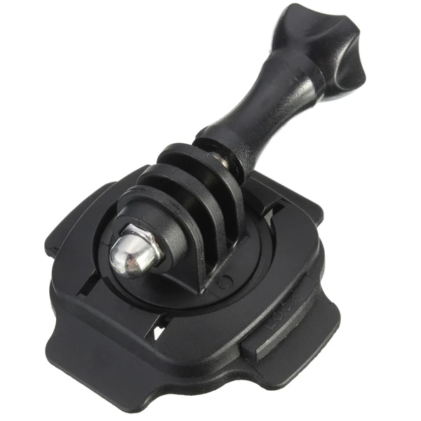 360 Degree Helmet Adjust Mount 3M Sticker Knob Adapter for GoPro HERO 4 3+ 3 2 1 |