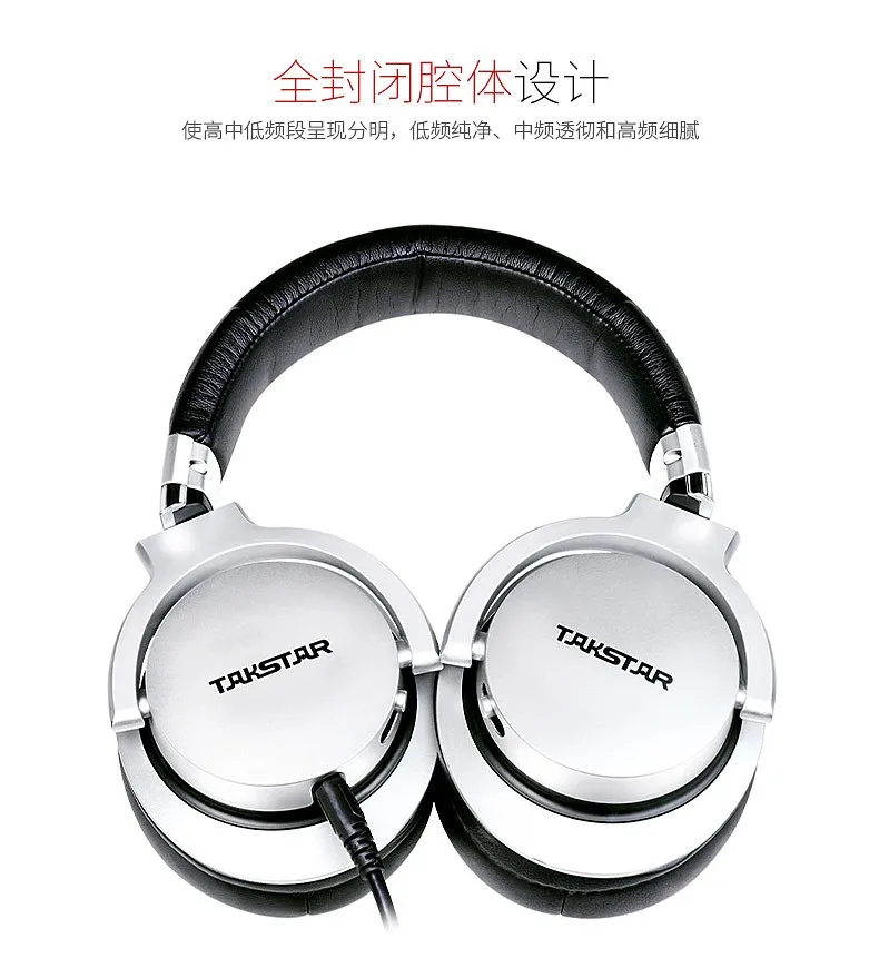 Оригинальные Takstar PRO82/pro 82 профессиональные мониторные наушники, Hi-Fi гарнитура для стерео, ПК запись к песне игры, бас регулируемый
