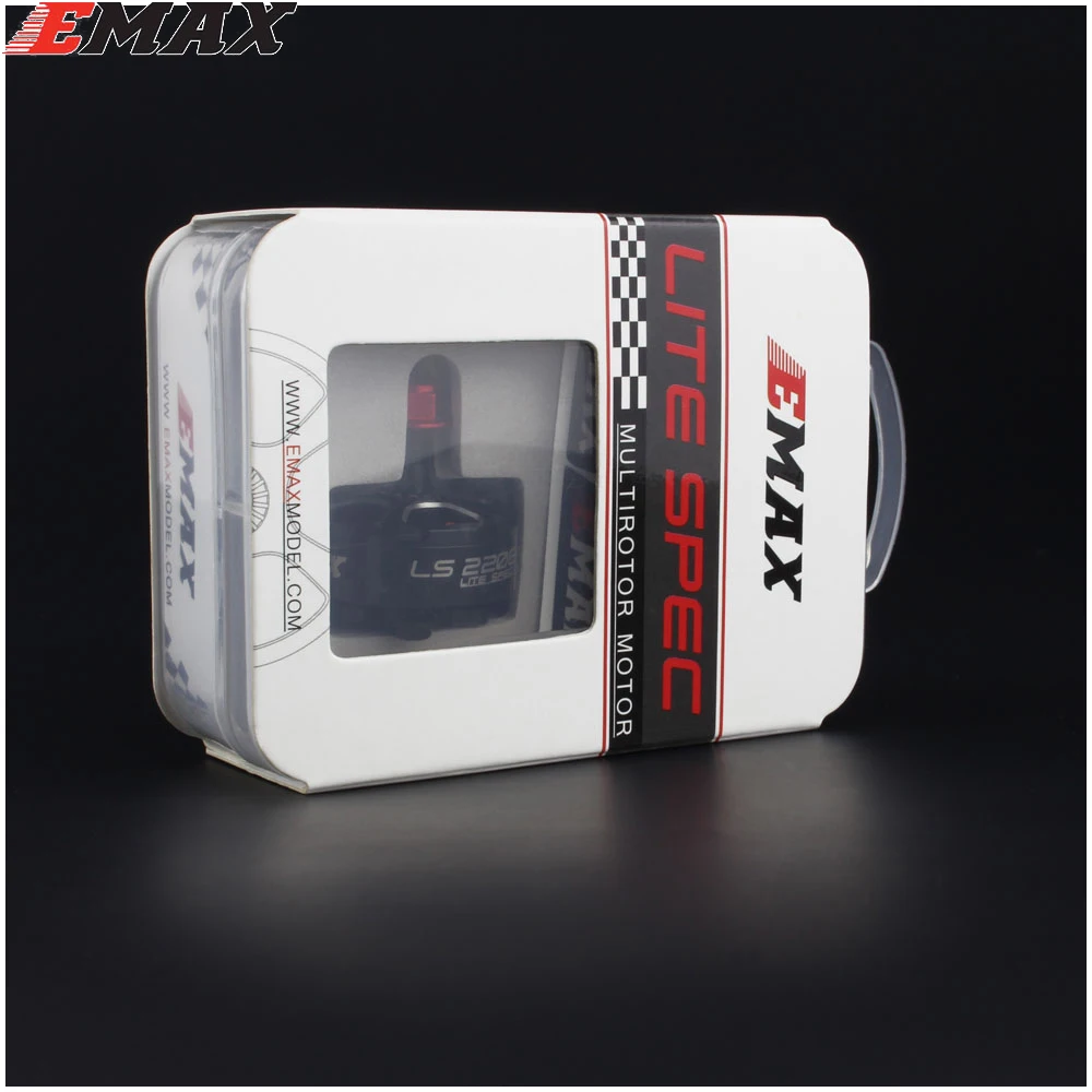 EMAX LS2207 Lite Spec 2207 1900KV 2400KV 2550KV CW резьба FPV гоночный бесщеточный двигатель для
