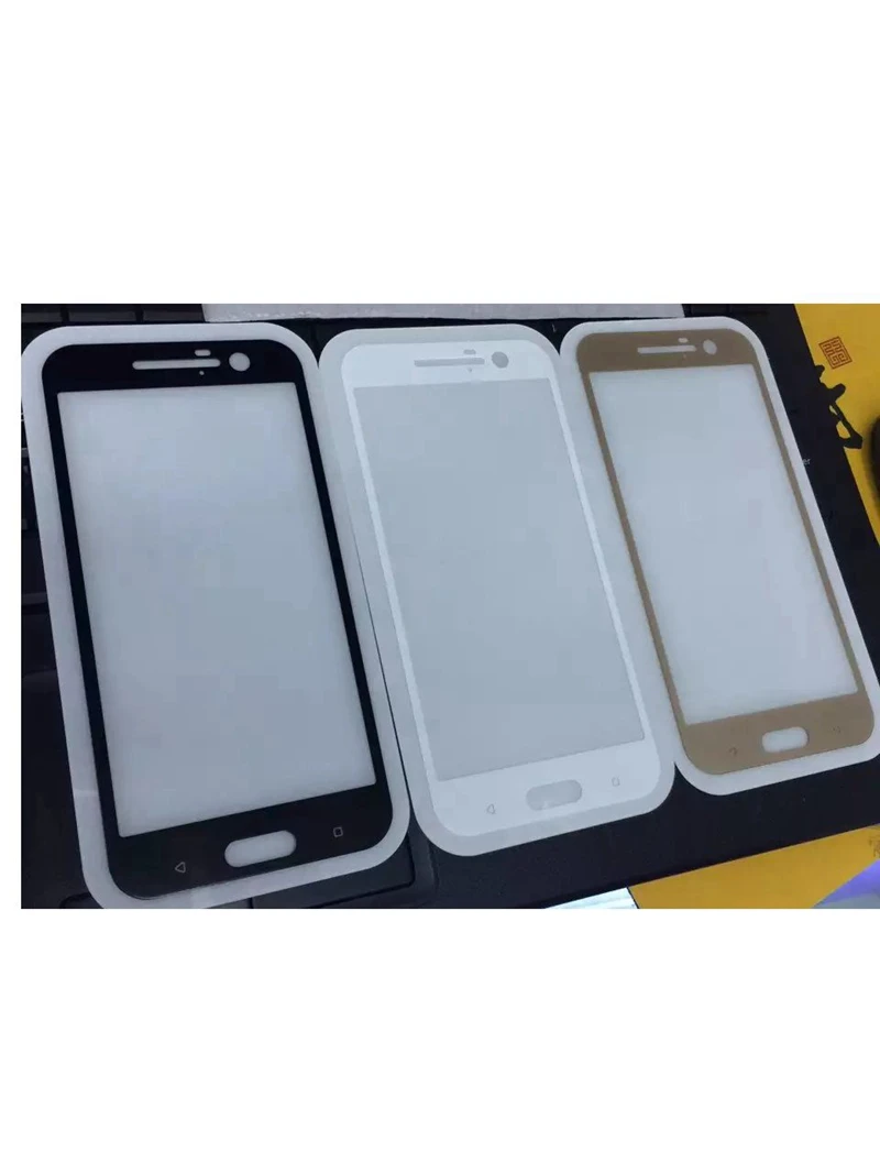 10 шт для HTC полное покрытие черный белый Премиум Закаленное стекло Защитная