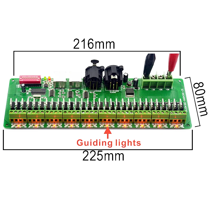 DMX декодер 30 каналов RGB светодиодные ленты драйвер DMX 512 без пластиковой коробки контроллер DC 9 V-24 V DMX512 диммер