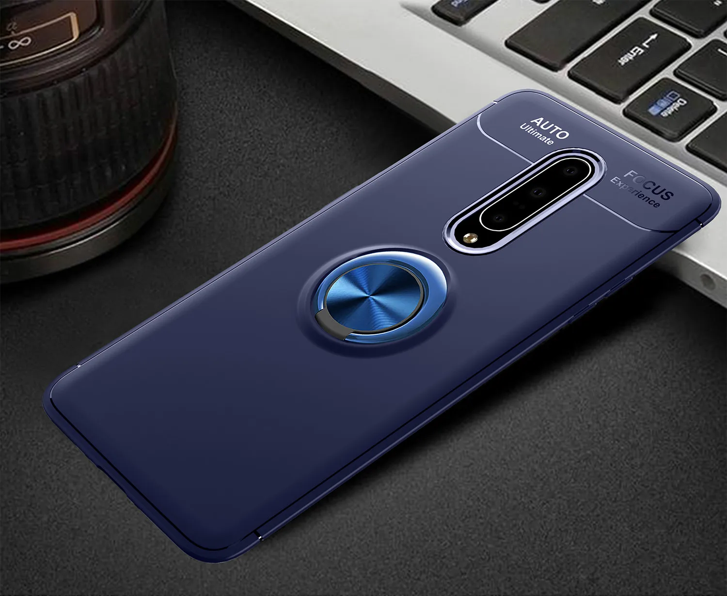 style 02 Для OnePlus 7 Pro Чехол Мягкий силиконовый с кольцом-подставкой противоударный защитный чехол на заднюю панель для one plus 7 7pro 1+ 7 pro shell - Цвет: style 02