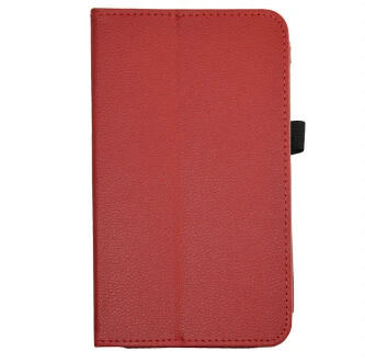 Red Folio Stand Кастер из искусственной кожи смарт-чехол для 10," RCA 10 Viking Pro Tablet - Цвет: Red