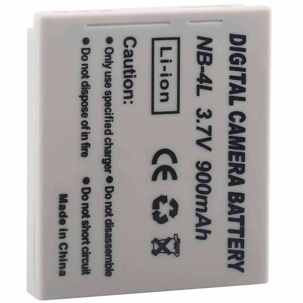 For Canon NB-4L NB 4L Battery for PowerShot SD40 SD30 SD200 SD300 SD400 SD430 SD450 SD1400 ELPH 100 300 310 336 | Электроника
