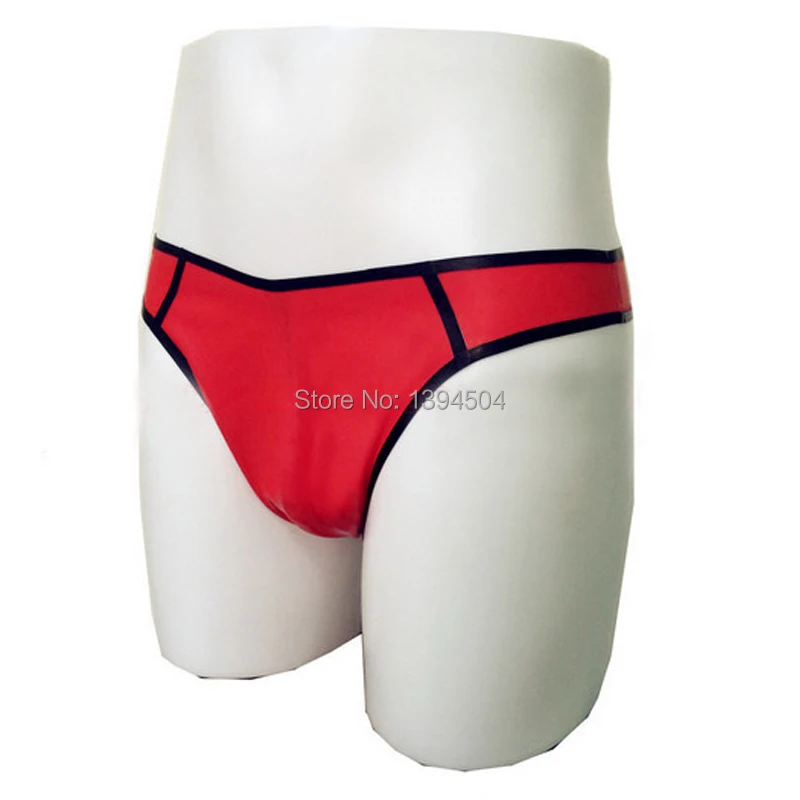 Новинка 2017 Эротические товары мужские латексные шорты с соединением спереди