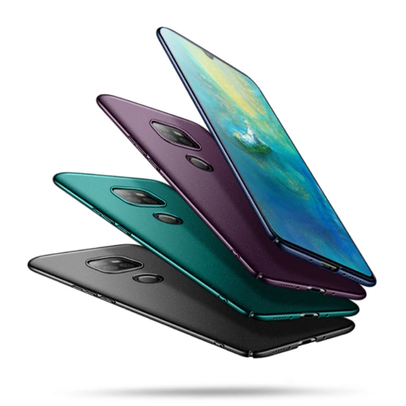 Цветной матовый чехол для huawei mate 20, Жесткий Чехол для huawei mate 20 Pro Funda для huawei mate 20 X 20X, сумка