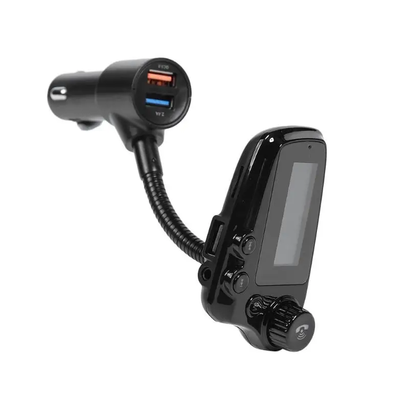 D19 Bluetooth FM Transmitter Handsfree Car Kit MP3 Player 3A Dual USB Charger On-line Battery Voltage Detection Characteristic |