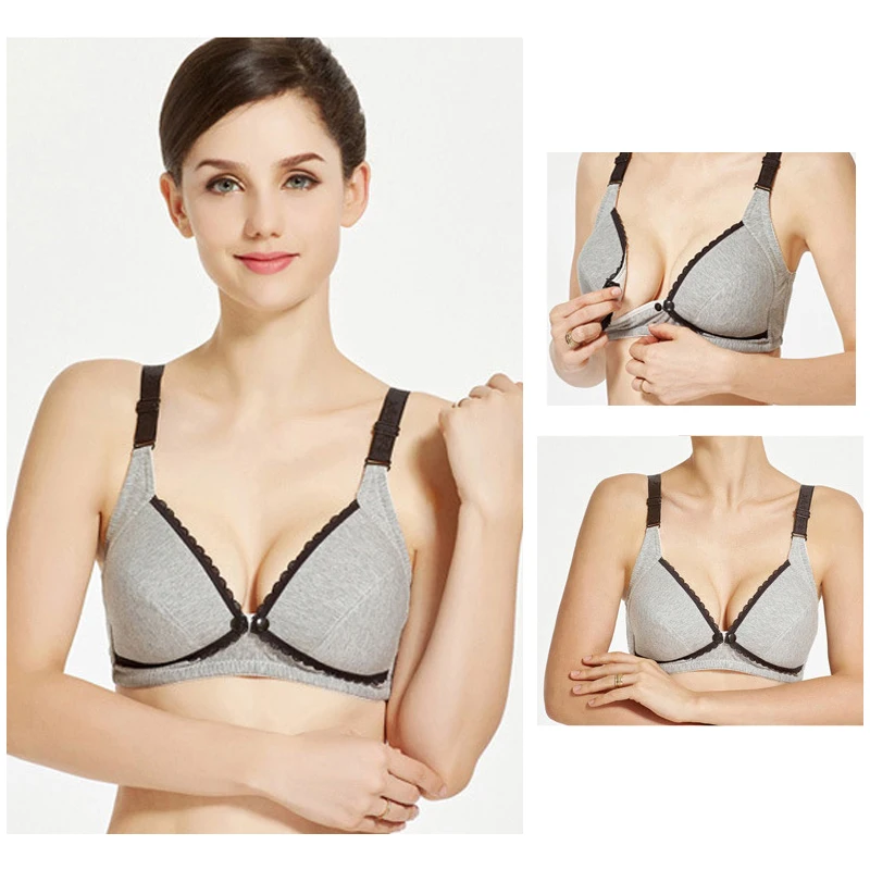 Хлопковый бюстгальтер для кормления беременных платье грудного вскармливания