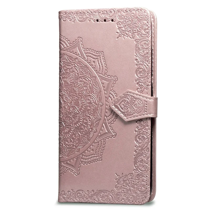 Чехол для Huawei Y6 2018 Y62018 чехол с откидной крышкой рельефный кошелек защитный
