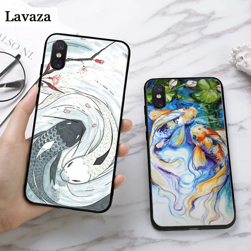 Силиконовый чехол Yin Yang Koi Fish для Xiaomi MI 5X 6 6X 8 9 SE 9T Pro CC9E CC9 A3 F1 A1 A2 Lite MAX 3|Бамперы| |