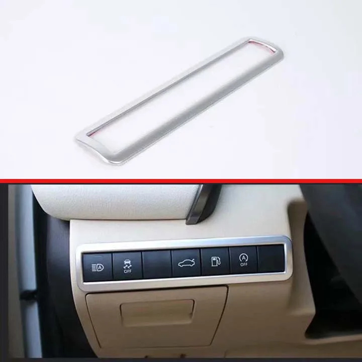 Для Toyota Camry украшение автомобиля ABS хром головной светильник кнопка включения панель управления Крышка отделка ободок