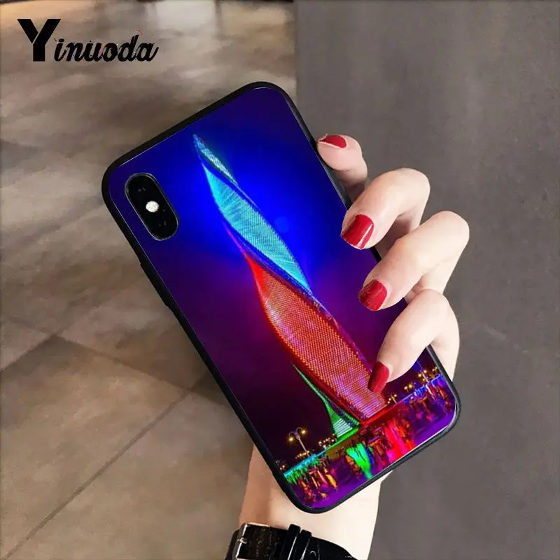 Yinuoda azerbaiana buta flag Красочный милый чехол для телефона iPhone 8 7 6 6S 6Plus X XS MAX 5 5S SE XR 10 Чехол