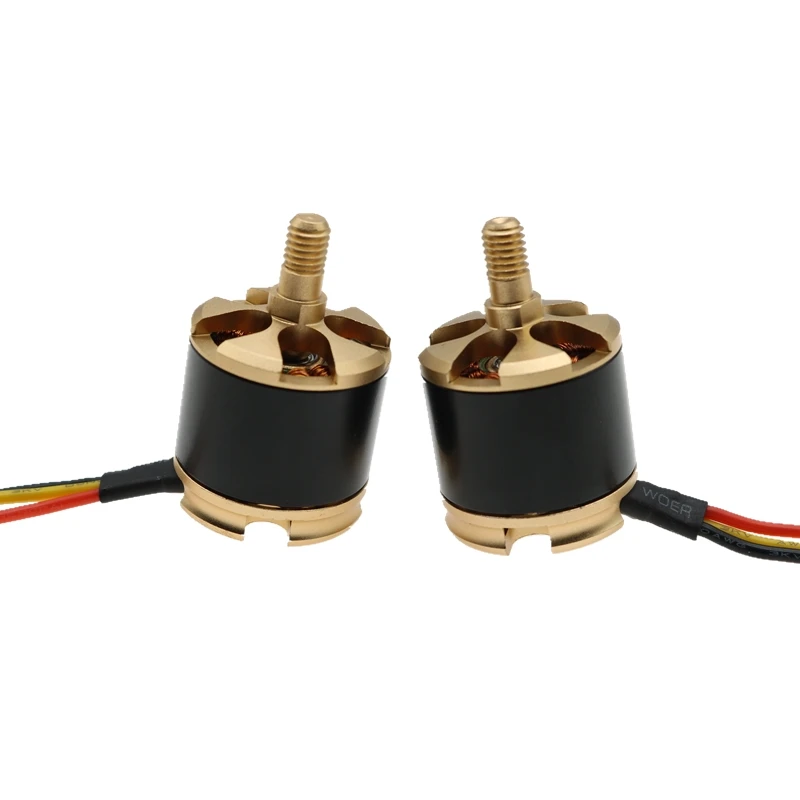 1 пара бесщеточный двигатель с фиксированным крылом для самолета M6 резьбовой вал