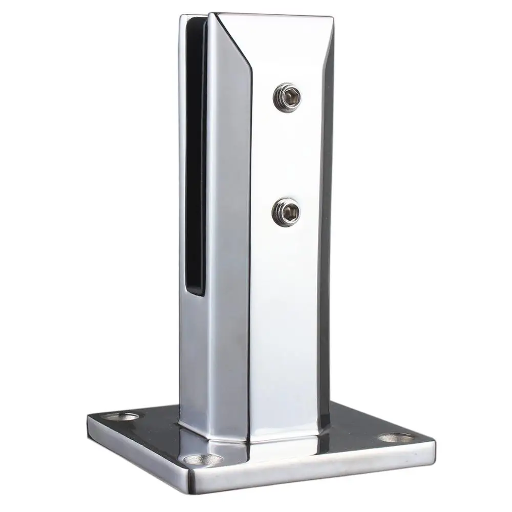 Square Balustrades & Handrails 2205 Stainless Steel Glass Spigot Pool Fence Frameless Balustrade Spigots Clamp 20-01 | Обустройство