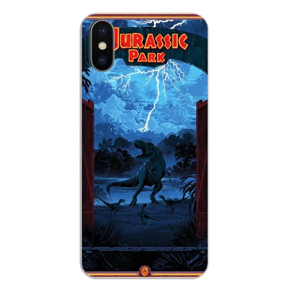 Силиконовый чехол для телефона Xiaomi Redmi 4X S2 3S Note 3 4 5 6 6A Por Pocophone F1 Mi Jurassic Park 1993 Movie Poster |