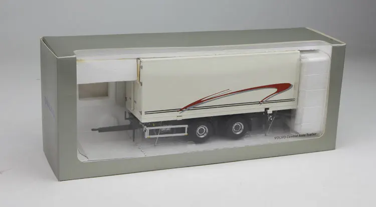Литой металл 1/43 Volvo DFL4251 Трейлер Модель контейнера Коллекционная Коллекция дисплей