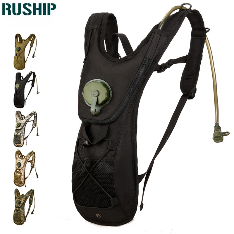 Купить Мешочек для воды 2,5 л, ранец для бутылок, тактический рюкзак с гидратацией для кемпинга и велосипеда, уличный военный рюкзак с гидратацией