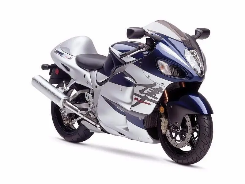 Синий серый серебристый набор корпусных деталей для Suzuki GSXR 1300 Hayabusa 1999 2000 2001 2002 2003