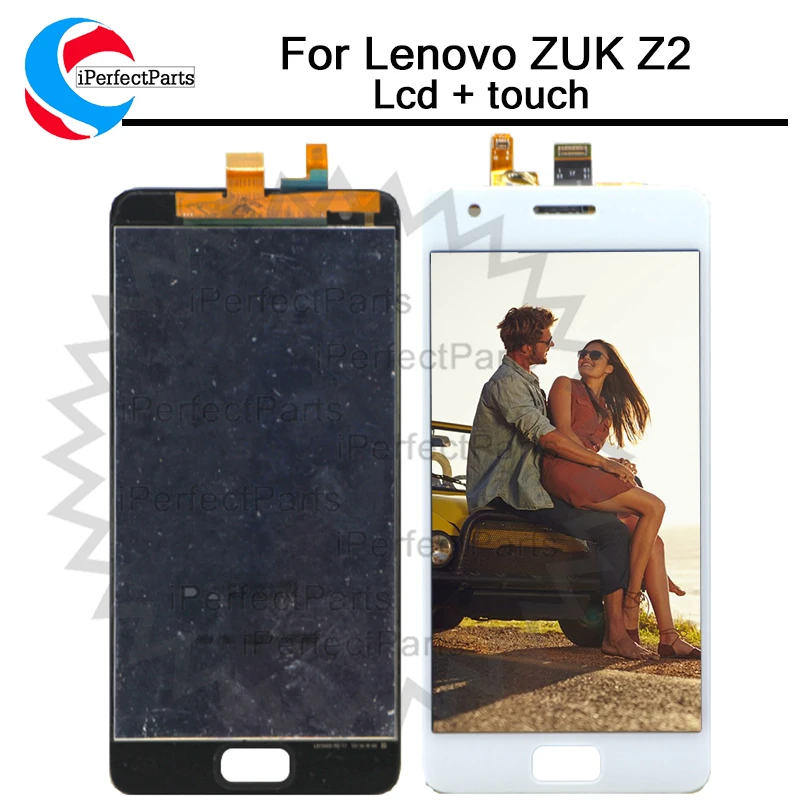 ЖК экран для Lenovo ZUK Z2 100% хорошее качество новый сенсорный дисплей + сменная рамка в
