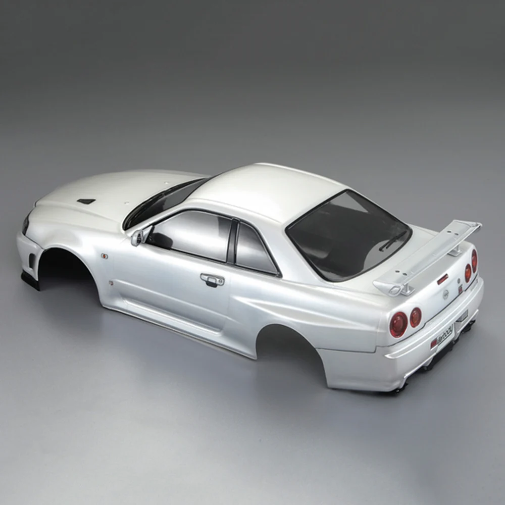 48644 257 мм ниссанskyline (R34) Готовые DIY радиоуправляемые автомобильные корпусные рамы