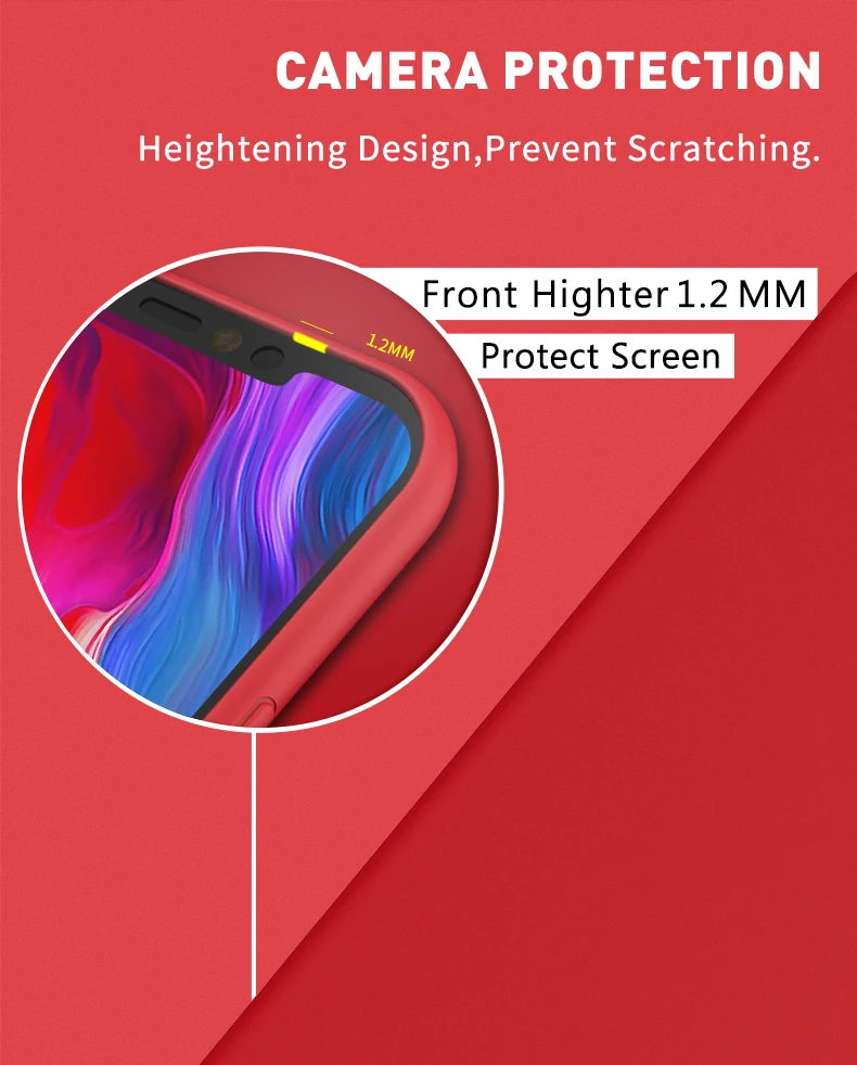Чехол gkk для Xiaomi 8 Pro чехол Xiaomi 8 Lite чехол жидкий силикон PC внутри двойная защита для Xiaomi A2 Coque Mix 2S 3 Чехол