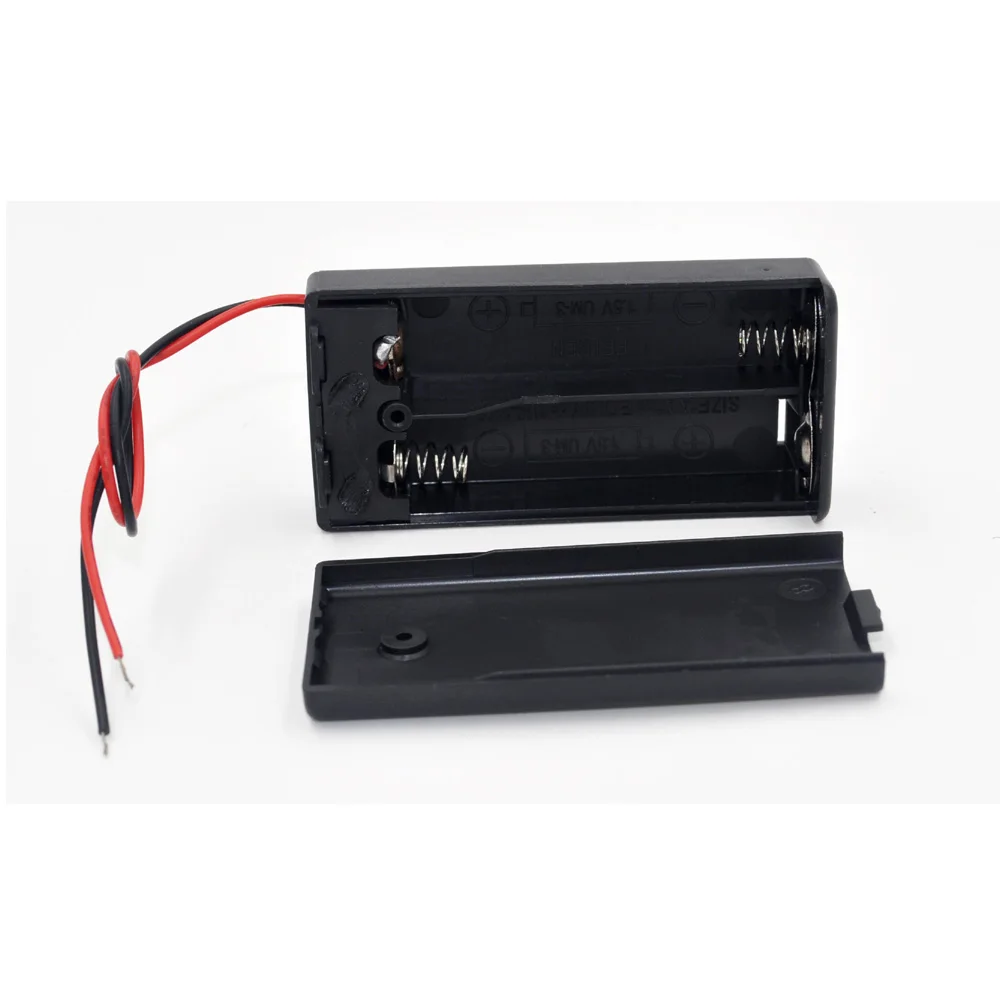 2 шт. пластиковый держатель для батарей AAA 3 в|Соединительные коробки проводов| |