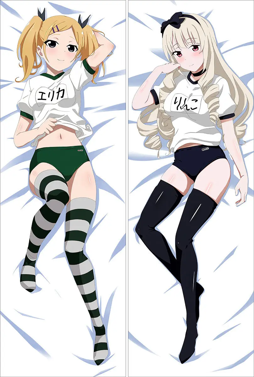 Бесплатная доставка Аниме дакимакура обнимая наволочка SM1488e SHIROBAKO|anime dakimakura|hugging
