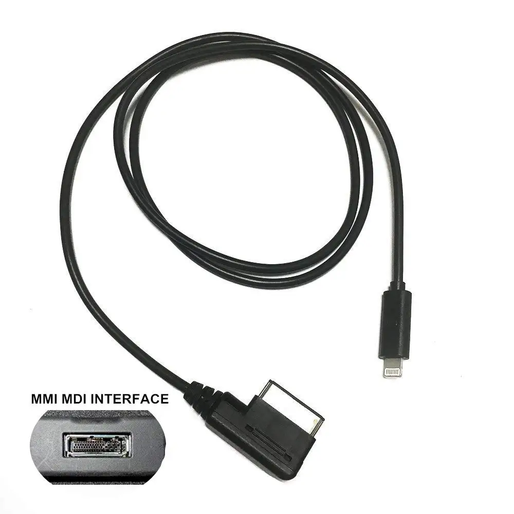 Автомобильный MDI MMI кабель Aux шнур подходит для Mercedes Benz C CL CLS класс ML совместим с iX 8