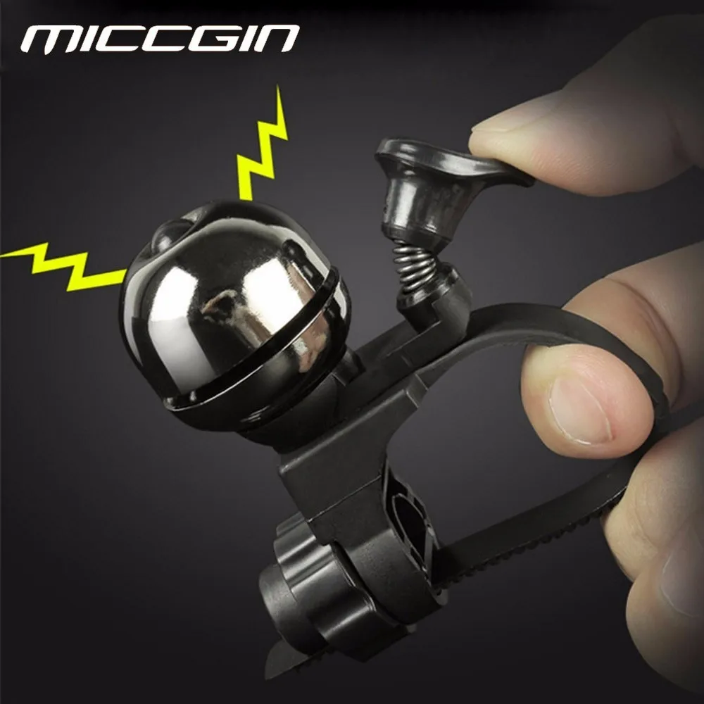 MICCGIN Чистый медный звонок для велосипеда Портативный Мини Ручной хит 90DB 360