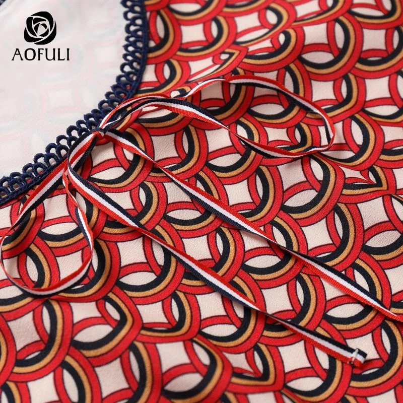 AOFULI L-XXXL 4XL 5XL большой Размеры Плиссированное открытое 2018 Для женщин летние шорты