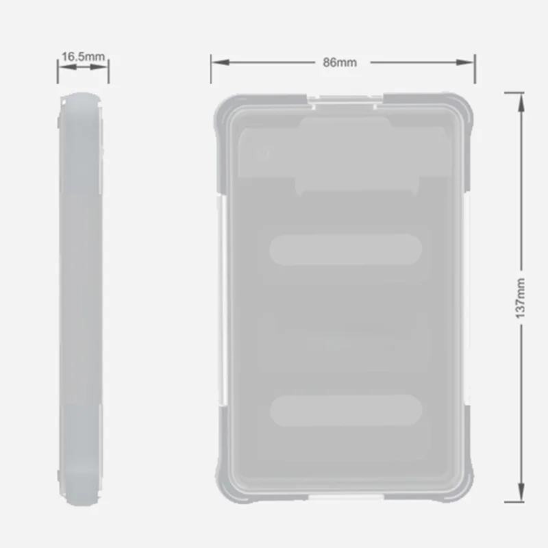 Водонепроницаемый Deepfox 2,5 дюймов USB 3,0 SATA HDD коробка для жесткого диска внешний HDD корпус прозрачный чехол 5 Гбит/с Поддержка 2 ТБ