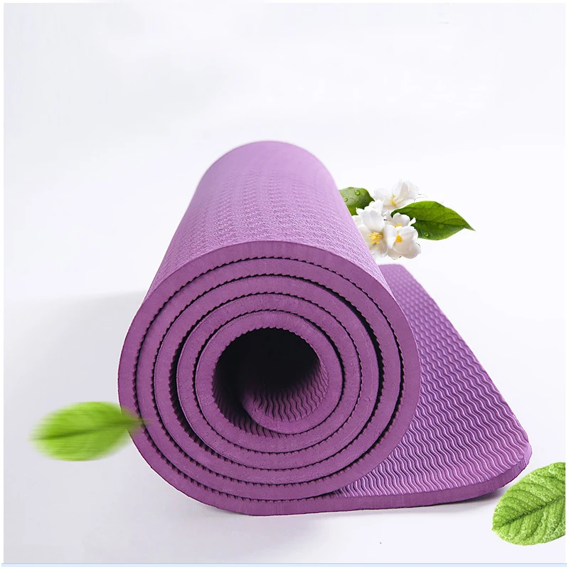 

TPE Yoga Mat 6mm (beginner) Non-slip Female Male Thickening Long Fitness Dance Mat Home Fitness Mat Three-piece 183cm*61cm