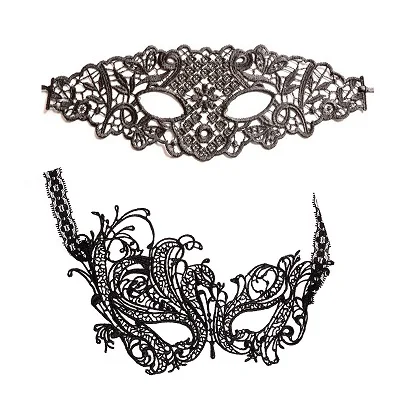 Style 5 Сексуальная кружевная маска на глаза Вечерние Маски для Для женщин венецианские костюмы для маскарада и Хэллоуина карнавальное кружевное Праздничная маска вечерние поставки 1/2 шт - Цвет: Style 5