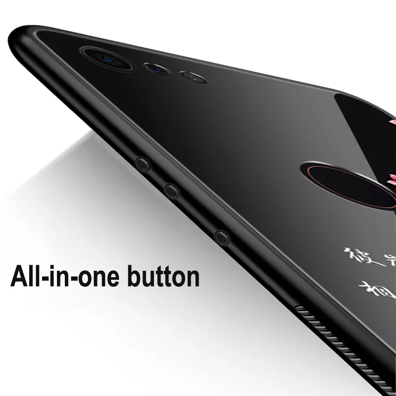 Coque для Smartisan Nut U3 Pro Чехол из закаленного стекла+ чехол с мягкими краями для Smartisan Nut U3Pro U 3 Pro стеклянный чехол для телефона s shell