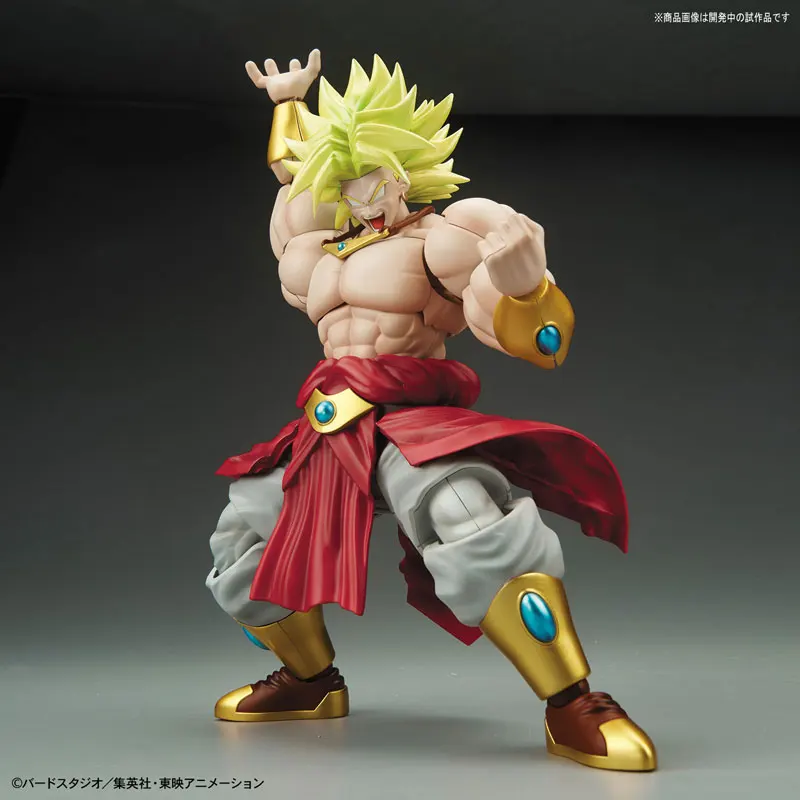 Оригинальная фигурка BANDAI Tamashii thons MG-стандартная сборная фигурка-легендарная Супер Saiyan Broly Модель "Dragon Ball Z"