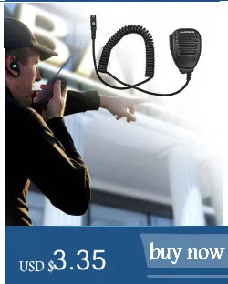 Baofeng 2-Way радио спикер микрофон для Baofeng BF-888S UV-5R UV-5RA UV-5RB UV-5RC UV-5RE РАДИОТЕЛЕФОНА Walkie Talkie “иди и для Kenwood