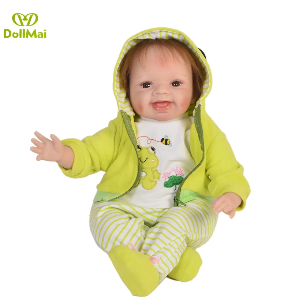 Кукла Reborn силиконовая 22 дюйма 55 см | Игрушки и хобби