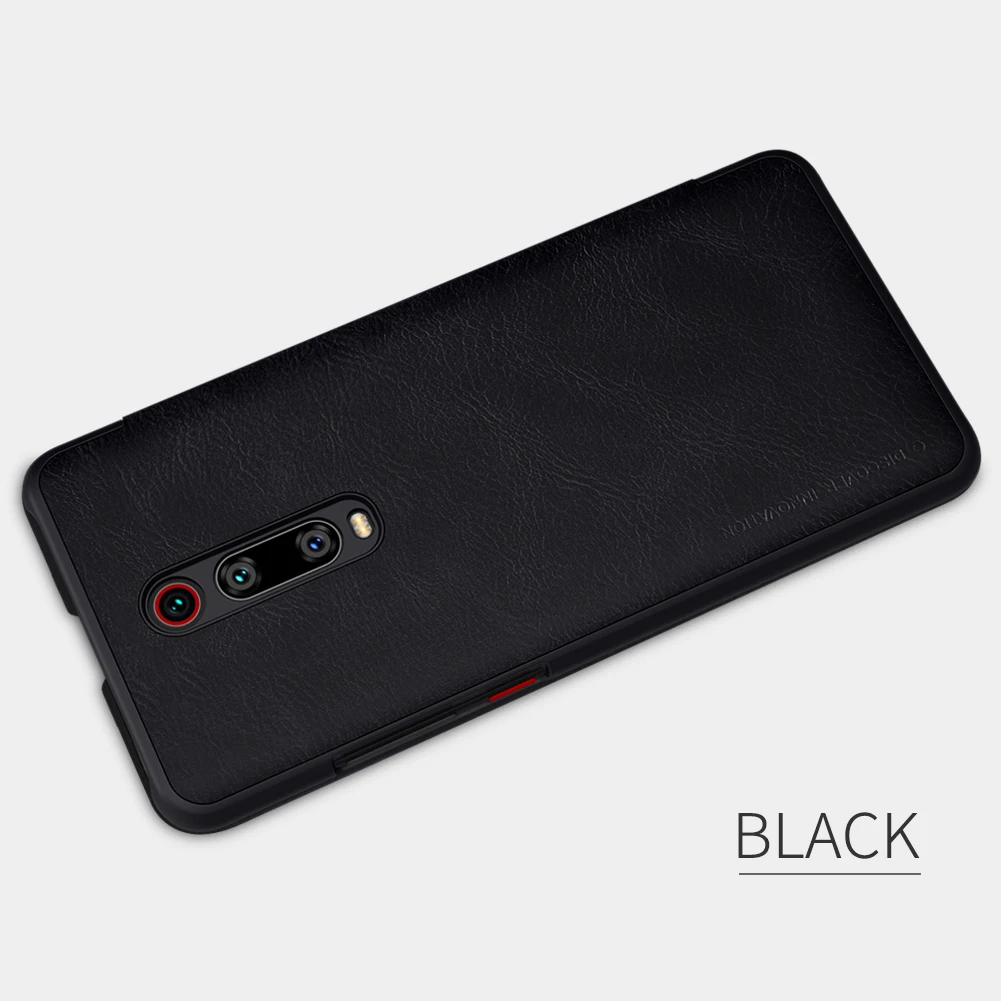 Чехол для Xiaomi mi 9T Pro, чехол Nillkin из мягкой искусственной кожи с Откидывающейся Крышкой, чехол для бизнес смартфона, чехол для задней панели, красный чехол для mi K20 Pro
