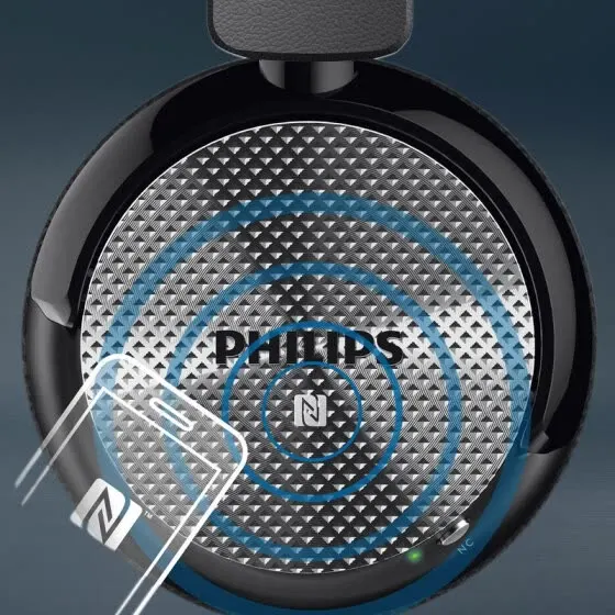Philips Оригинал SHB8850 активное шумоподавление беспроводные Bluetooth наушники NFC
