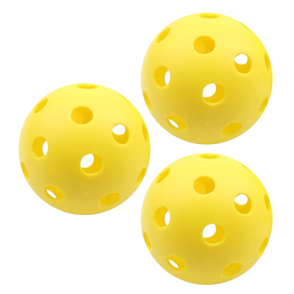 3 шт. воздушный поток прочный аксессуары Pickleball набор практика из круглой формы тренировки спортивные развлечения Открытый легкий